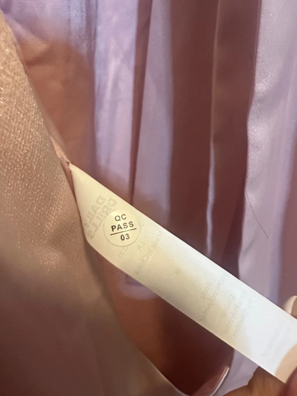 Daily Drills Silly Mini Pink Dress Size Medium - Picture 8 of 9